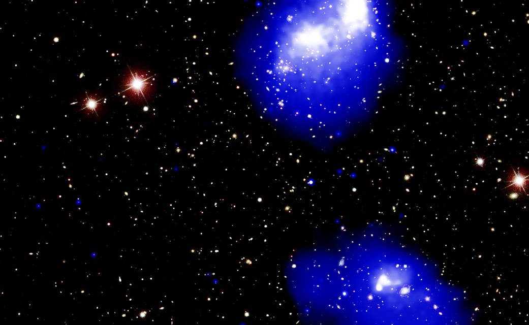Chandra Spots a Mega-Cluster of Galaxies in the Making