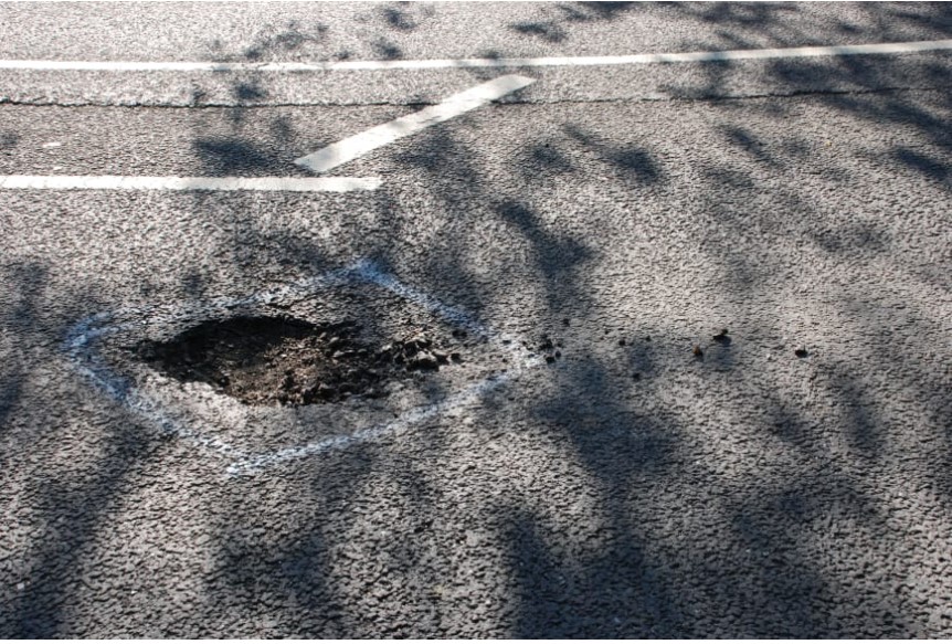 RAC patrols attended 20% more pothole breakdowns in Q4 2019 compared to the same period a year earlier