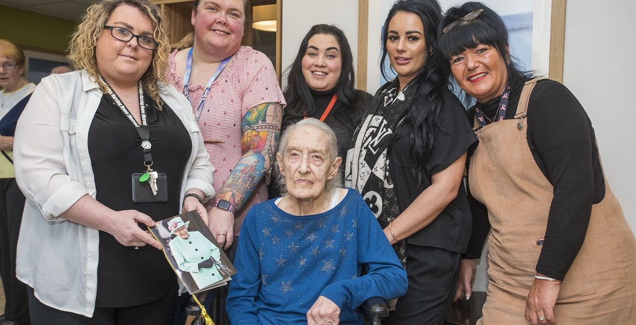 BLACKPOOL CARE HOME HOSTS CELEBRATIONS FOR CENTENARIAN’S BIRTHDAY