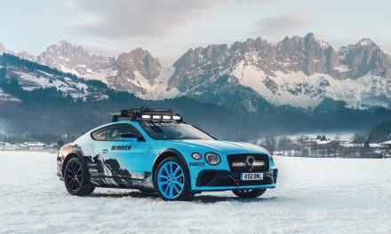 BENTLEY CONTINENTAL GT GETS A GRIP AT THE GP ICE RACE