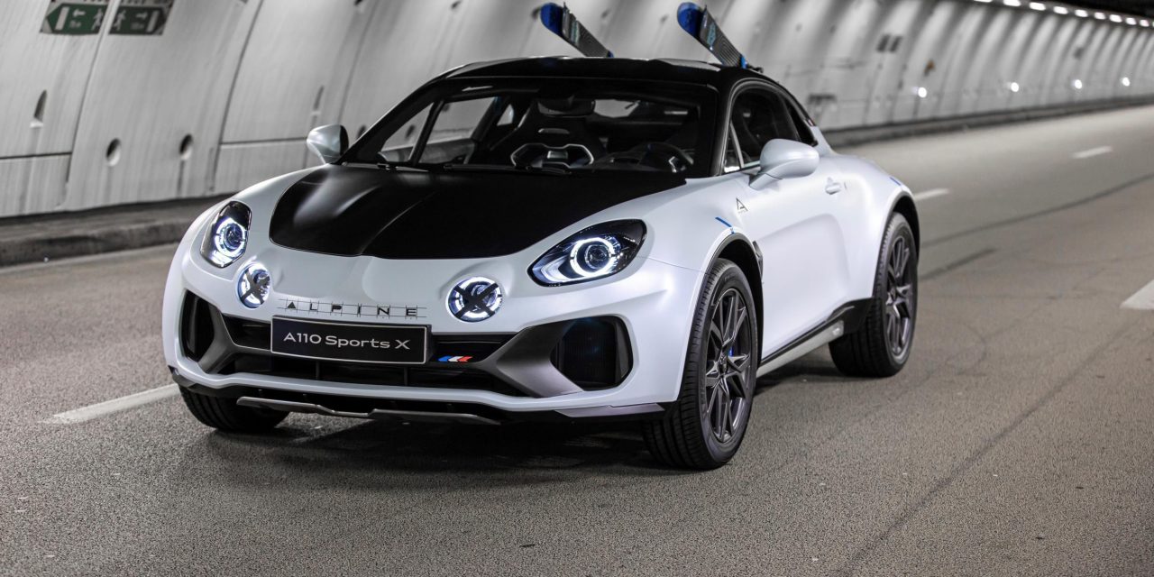 ALPINE EXHIBITION AT THE INTERNATIONAL AUTOMOBILE FESTIVAL IN PARIS