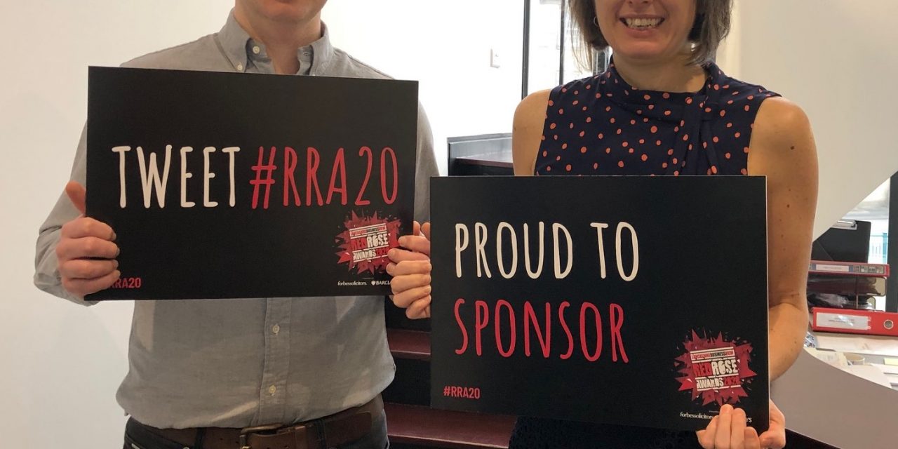 Local accountancy firm sponsors Lancashire Red Rose Awards 2020
