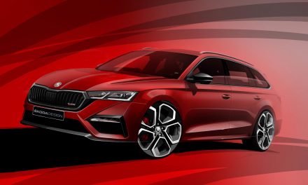 ŠKODA TEASES FIRST SKETCHES OF ALL-NEW OCTAVIA vRS iV