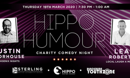 Hippo Motor Group hosts charity comedy night to raise vital funds for Blackburn Youth Zone