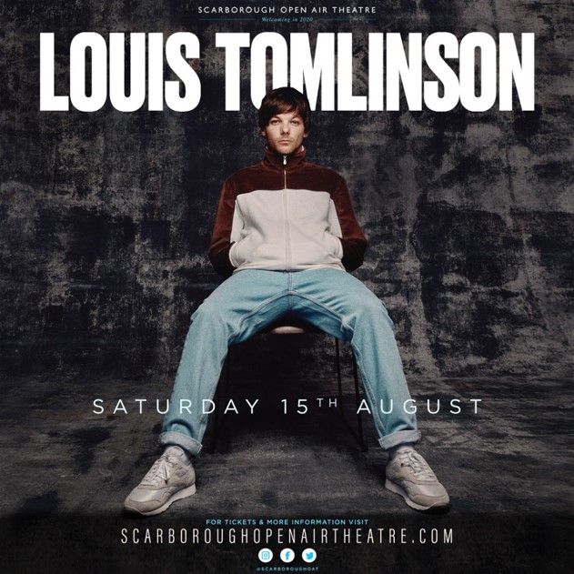 ANNOUNCEMENT – LOUIS TOMLINSON ADDS MASSIVE YORKSHIRE COAST DATE TO DEBUT WORLD TOUR