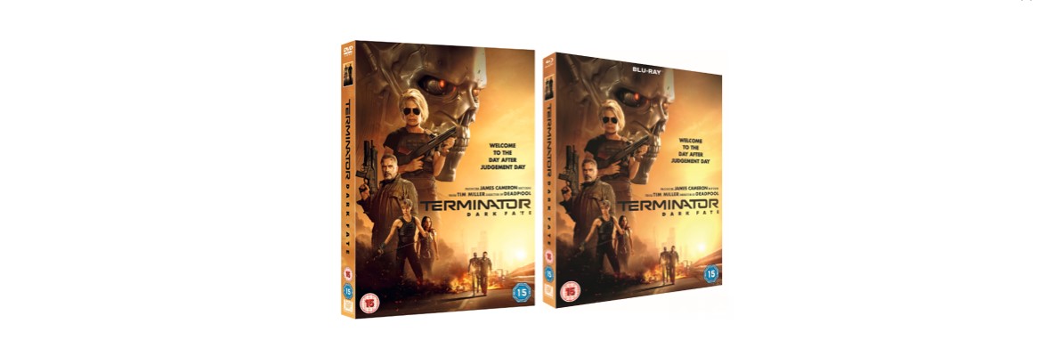 TERMINATOR: DARK FATE | ON BLU-RAY AND DVD | 2nd March