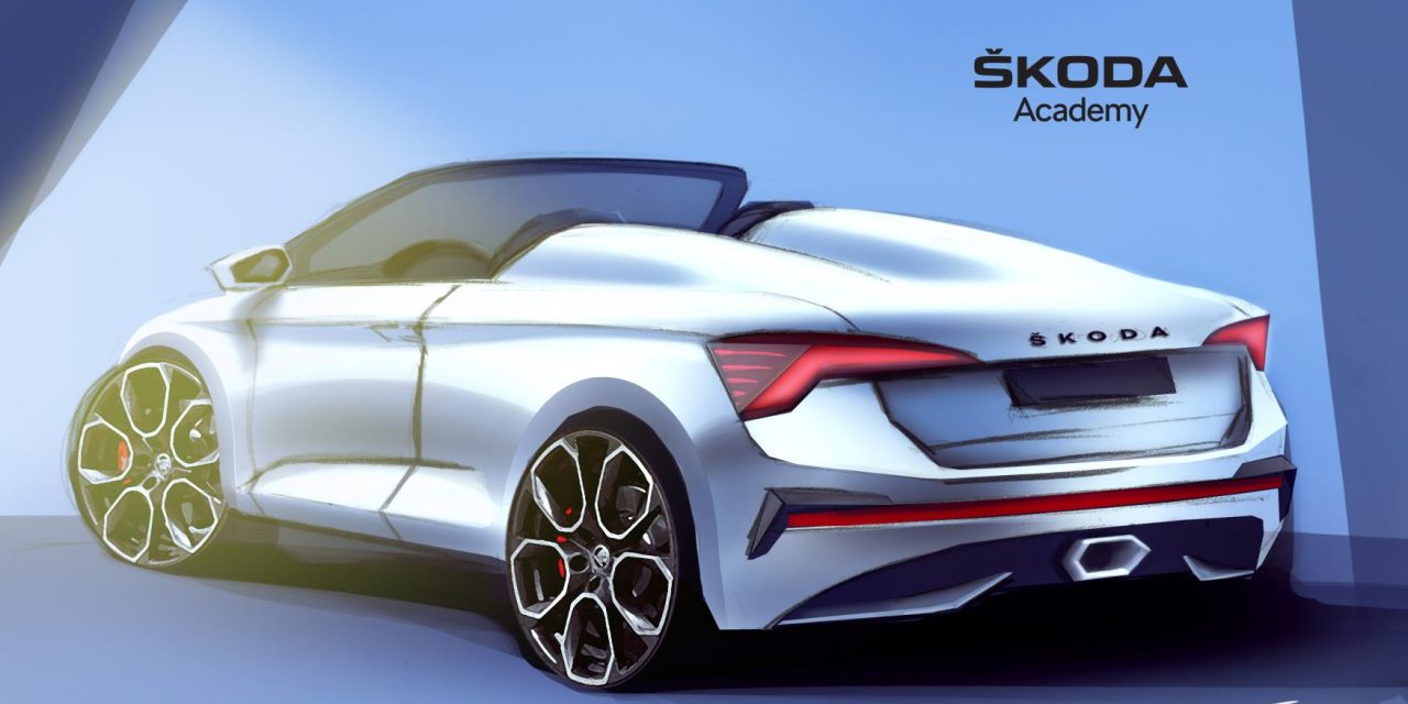 SEVENTH ŠKODA STUDENT CONCEPT CAR IS TAKING SHAPE: STUDENTS WORKING ON A SPIDER VARIANT OF THE ŠKODA SCALA