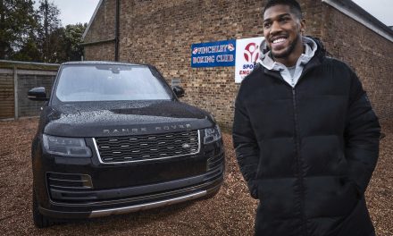 WORLD HEAVYWEIGHT CHAMPION ANTHONY JOSHUA GETS FIGHT-READY WITH BESPOKE RANGE ROVER SVAUTOBIOGRAPHY