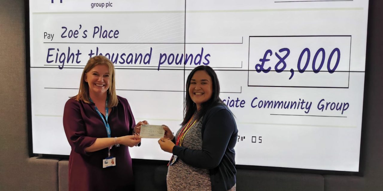Baby hospice receives ‘fantastic’ donation from Liverpool company