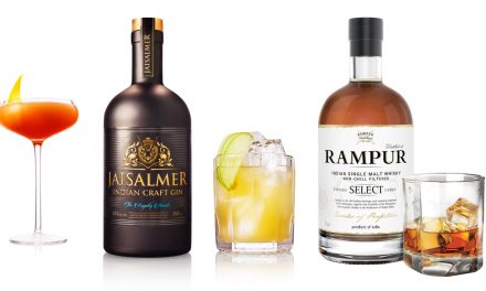 Celebrate Holi Festival with vibrant Jaisalmer Indian Craft Gin & Rampur Select Indian Single Malt Whisky