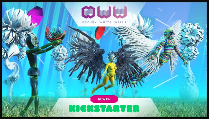 Revolutionary Virtual Art Platform Occupy White Walls Announces KickStarter Campaign