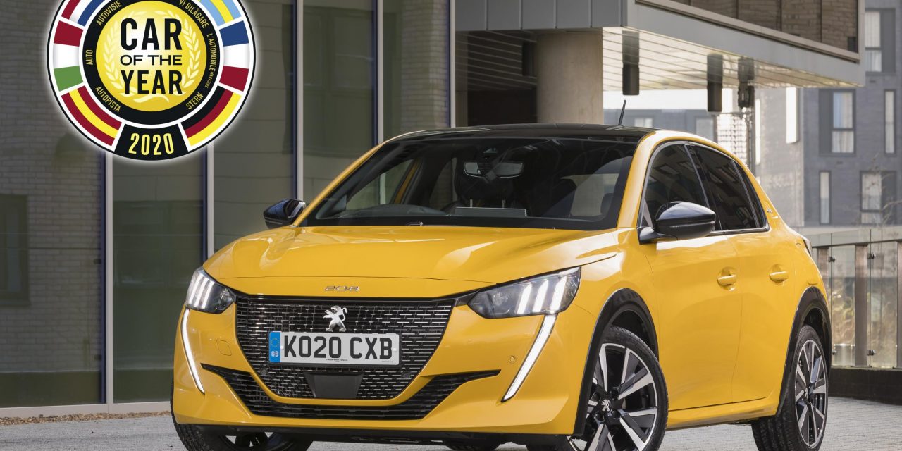 ALL-NEW PEUGEOT 208 NAMED “CAR OF THE YEAR 2020”