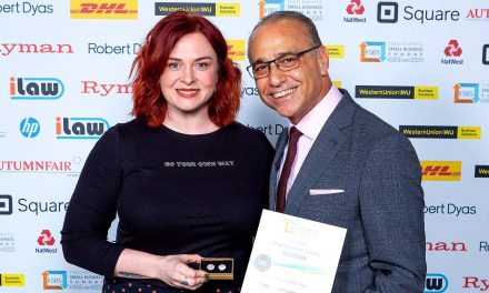 Cumbrian Entrepreneur receives business boost from Dragons’ Den Star Theo Paphitis