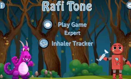 Clinically-proven gamification app teaches positive inhaler technique; crucial for managing asthma