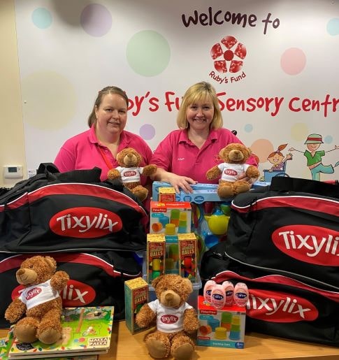 Ruby’s Fund launches new community out-reach service with Tixylix sponsorship.