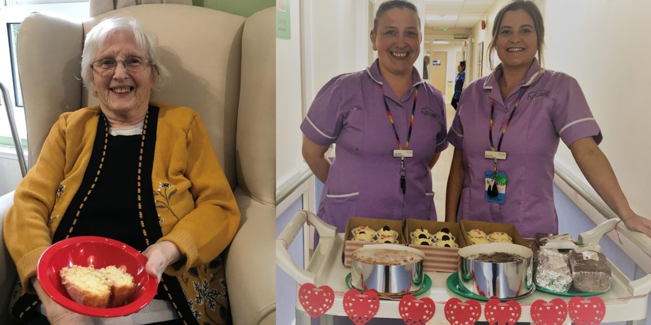 Homemade cakes bring smiles to Ellesmere Port care home