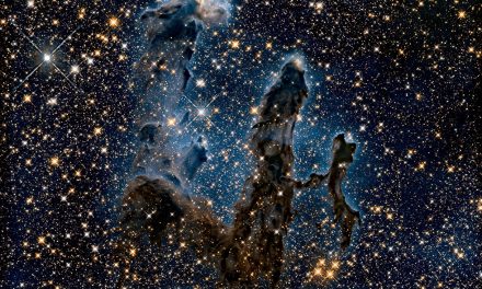 Eagle Nebula’s Pillars of Creation in Infrared