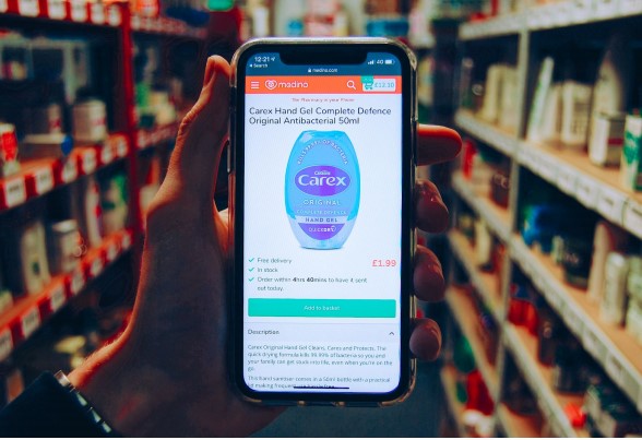 Pharmacists at medino have reported a sharp 1044% rise in the demand for hand sanitiser in the UK