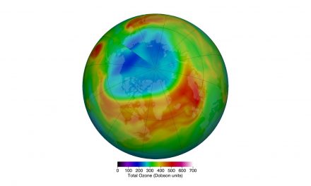 NASA Reports Arctic Stratospheric Ozone Depletion Hit Record Low in March