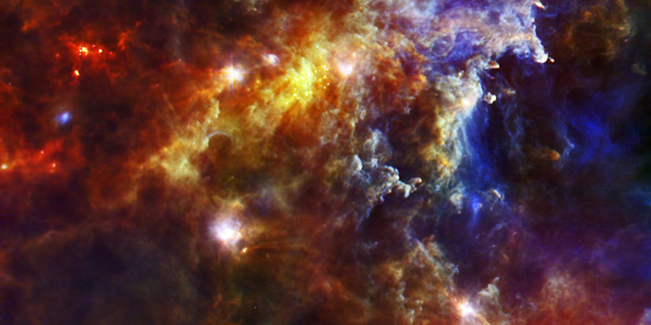 Rosette Nebula Gives Birth to Stars