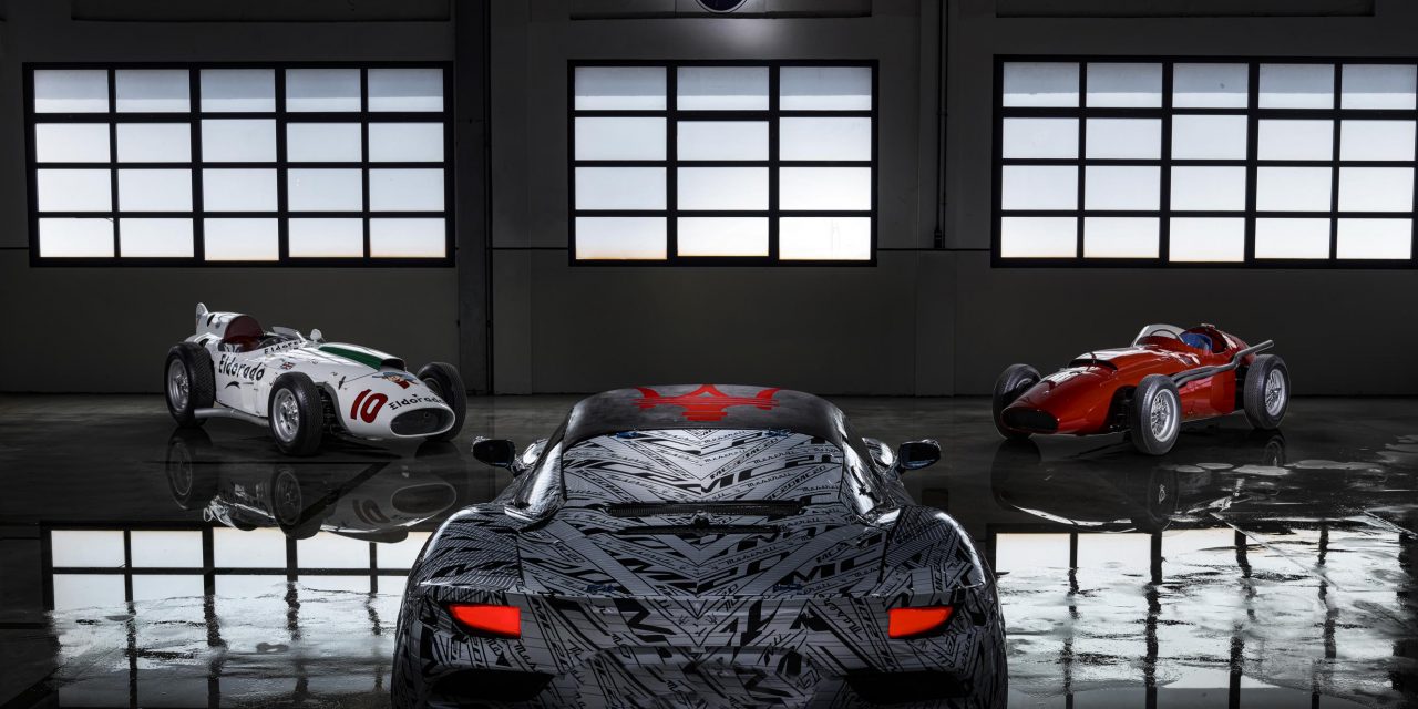 A UNIQUE MC20 PROTOTYPE DEDICATED TO SIR STIRLING MOSS. TESTING OF THE TRIDENT’S NEW SUPER SPORTSCAR CONTINUES.