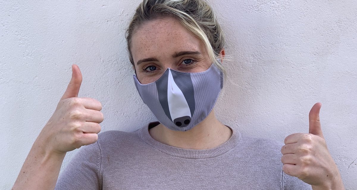 Web and print firm switches production to animal face masks to raise funds for NHS