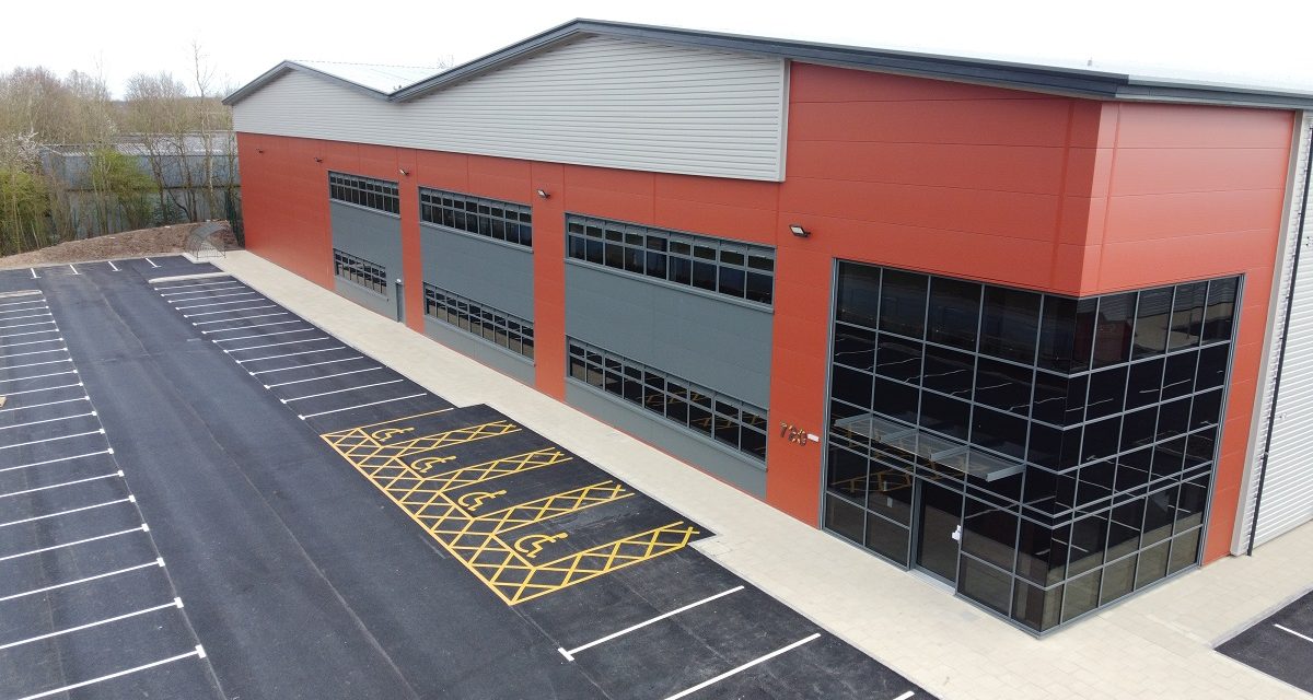 Completion on £12million warehouse brings much needed industrial space to Warrington