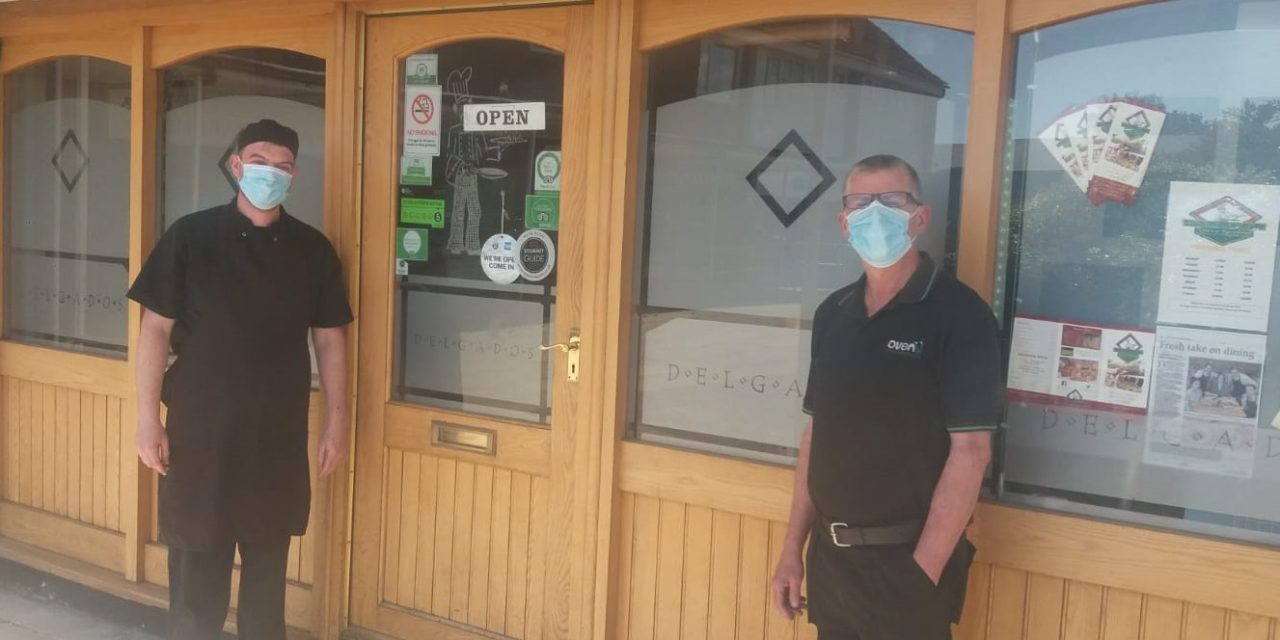Restaurant delivers great pizza publicity for Ovenu Warrington as it reopens for business