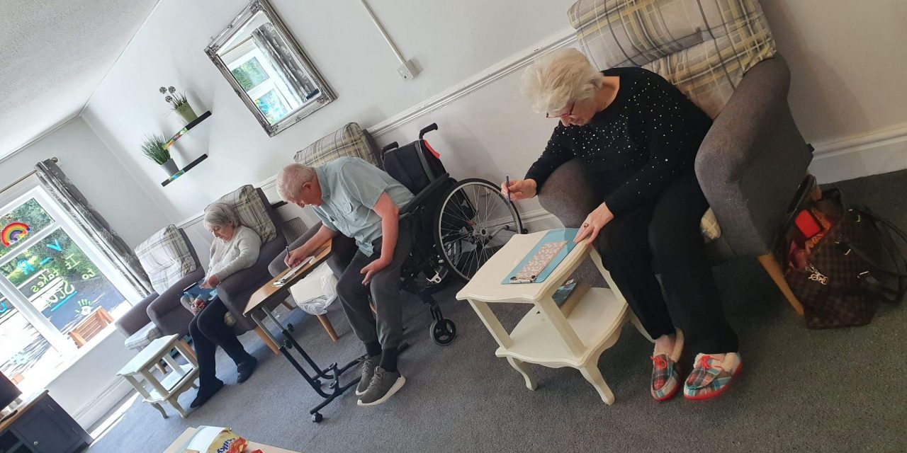 Clayton-Le-Moors care home’s ‘bingo-ing’ mad for socially distanced fun