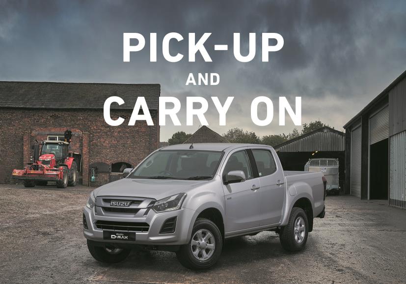 ISUZU ANNOUNCES OFFER TO HELP BRITAIN PICK-UP