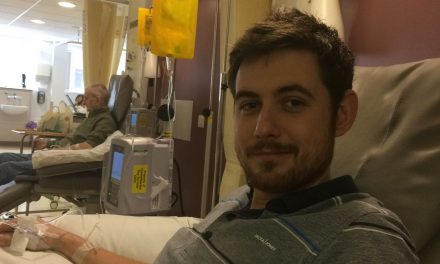 30-YEAR-OLD MAN WHO SURVIVED TESTICULAR CANCER TWICE CALLS FOR KICKSTART TO VITAL RESEARCH