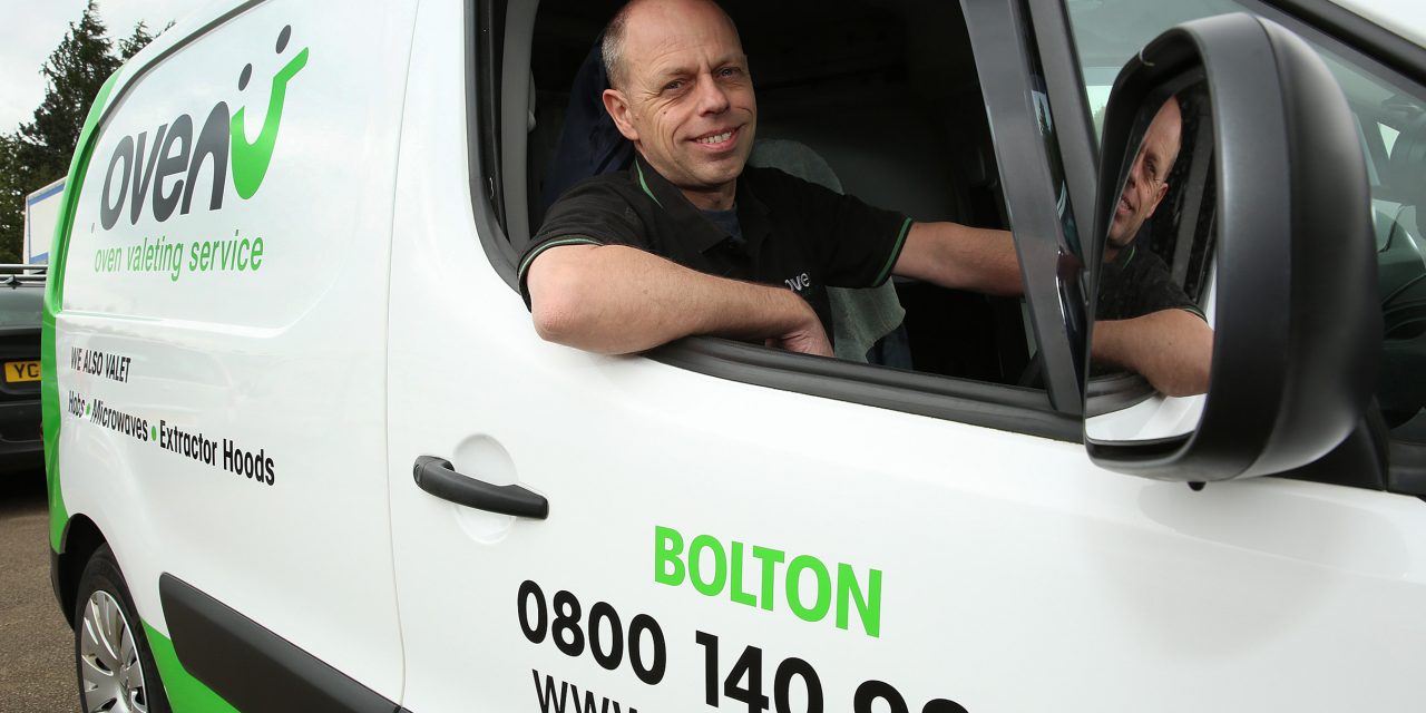 Oven cleaning business Ovenu Bolton attracts milestone customer review days after reopening following lockdown