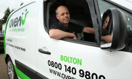 Oven cleaning business Ovenu Bolton attracts milestone customer review days after reopening following lockdown