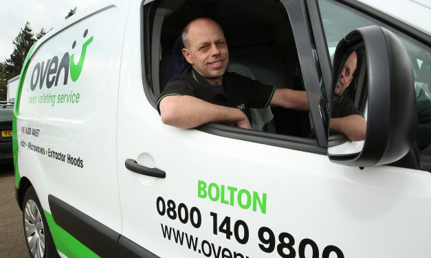 Oven cleaning business Ovenu Bolton attracts milestone customer review days after reopening following lockdown