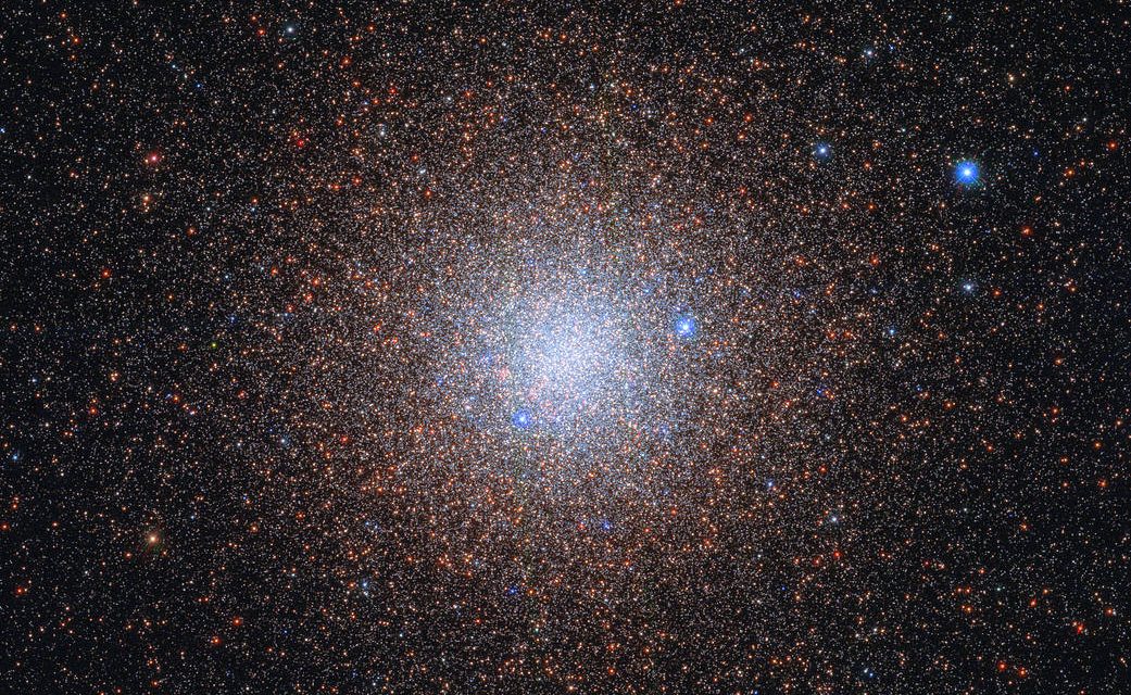 Hubble Catches Cosmic Snowflakes