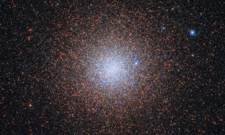 Hubble Catches Cosmic Snowflakes