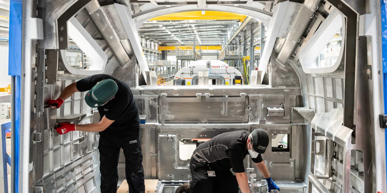 Hitachi Rail begins new phase of manufacturing at UK factory with East Coast Trains order