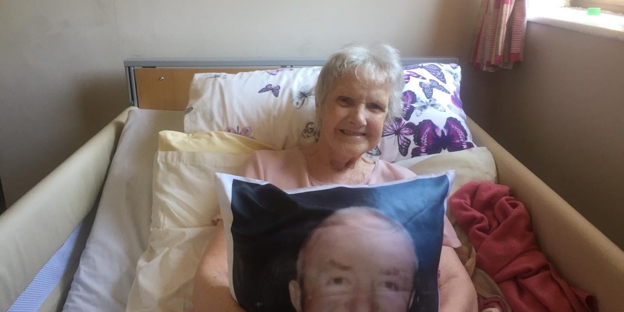 RESIDENT RECEIVES HEART-WARMING GIFT FROM CARE HOME STAFF