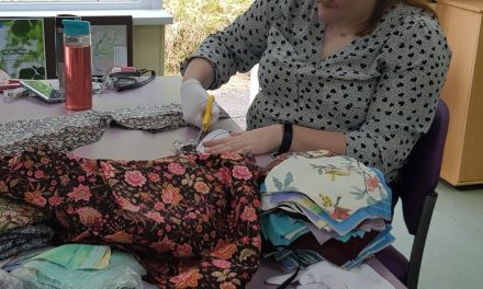 ‘SEWING SISTERS’ AT LANCASTER COLLEGE ‘RAMP UP’ PPE PRODUCTION FOR LOCAL ORGANISATIONS