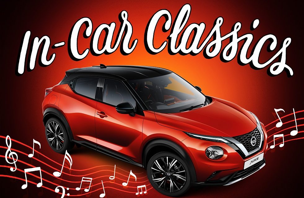 NISSAN JUKE BOOSTS SPIRITS WITH NEW IN-CAR CLASSICS PLAYLIST