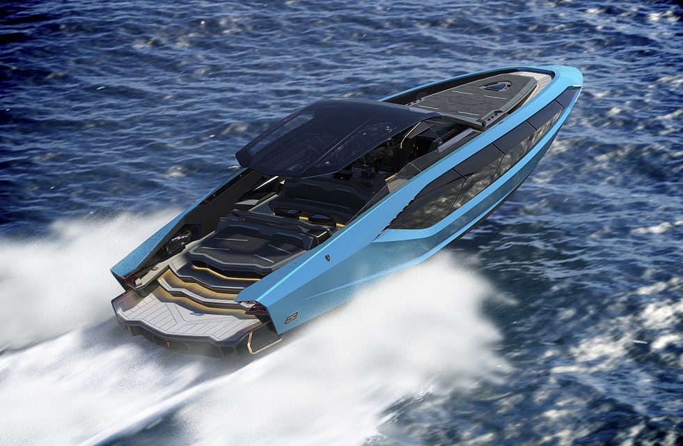 AUTOMOBILI LAMBORGHINI AND THE ITALIAN SEA GROUP UNVEIL THE MOTOR YACHT ‘TECNOMAR FOR LAMBORGHINI 63’