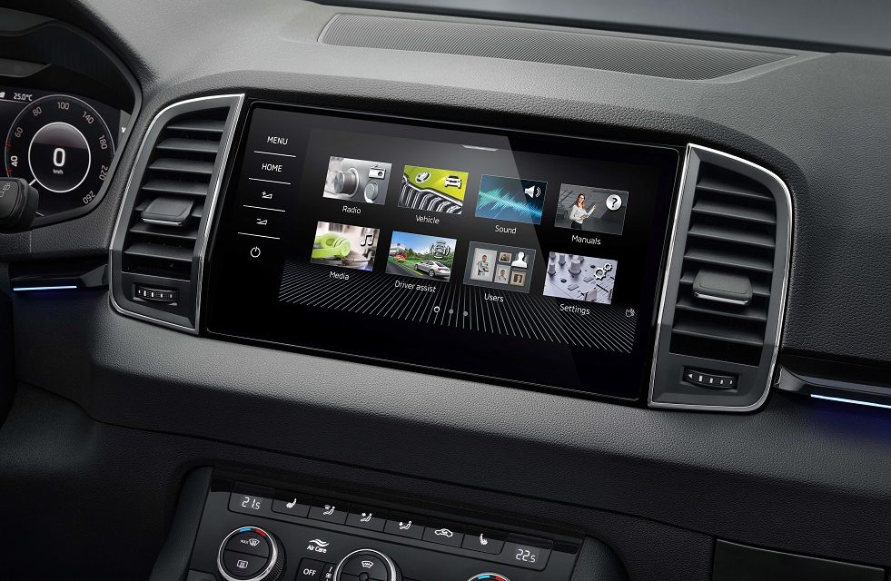 KAROQ, KODIAQ AND SUPERB GET NEW GENERATION ŠKODA INFOTAINMENT
