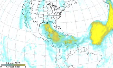NASA-NOAA’s Suomi NPP Satellite Analyzes Saharan Dust Aerosol Blanket