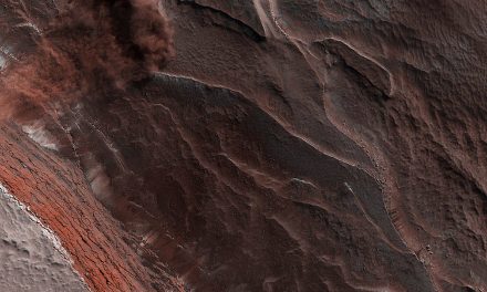 Capturing an Avalanche on Mars