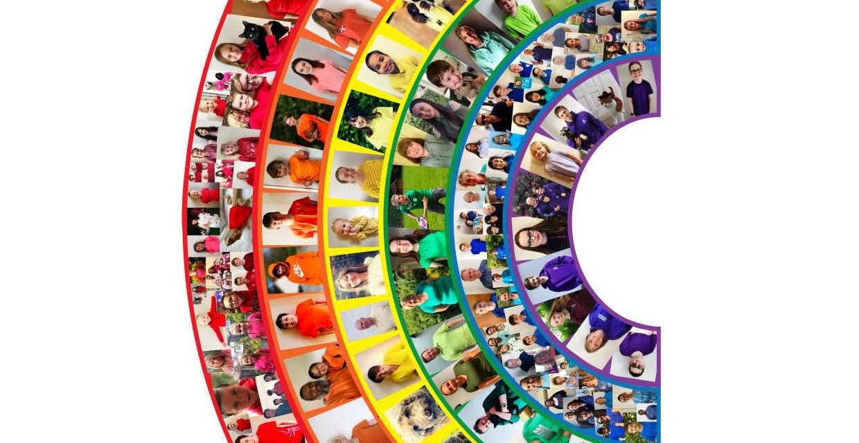 A Symbol of Hope… The Big Beech Hall Rainbow