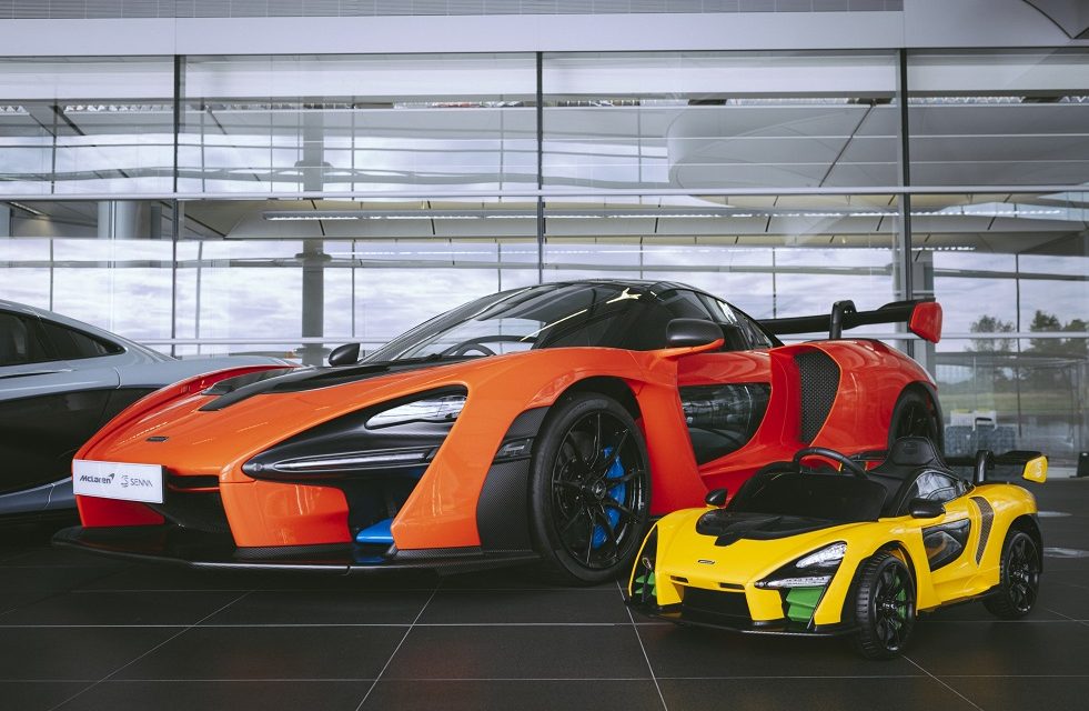 NEW McLAREN SENNA ‘RIDE-ON’ IS 2020’S ELECTRIFIED ULTIMATE TOY