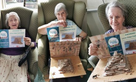 Residents’ paper pyramid a winner in archaeology competition