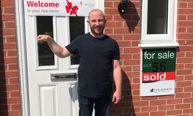 Documentary star moves into his first home