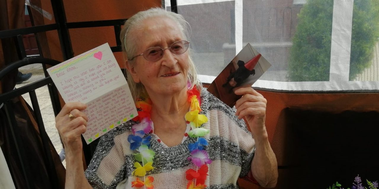 Surprise letter leads to pen pal friendship