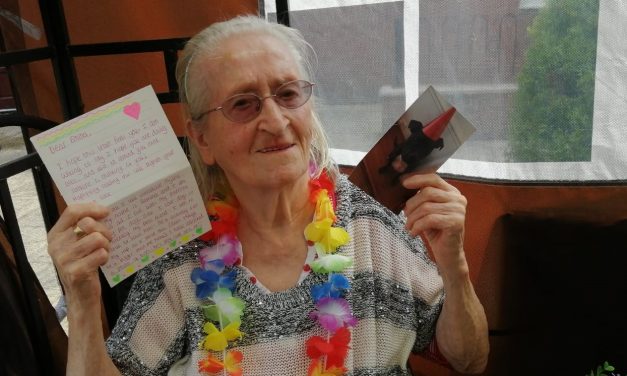 Surprise letter leads to pen pal friendship